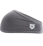 Gridiron Gladiator Football Skull Headband, Men's Workout Headband - Nylon-Spandex Fabric, Moisture-Wicking, Non-Slip Grip, One Size - For Football Players