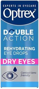 Optrex™ Double Action Rehydrating Eye Drops for Dry Eyes, rehydrates and lubricates,10ml