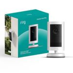 Ring Outdoor Camera Plus (newest gen) Plug-in | Wide-Angle 2K Video with Ring Vision I DIY Wireless Outdoor Security Camera | alternative to CCTV system I 30-day free trial of Ring Subscription Plan