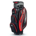 POWAKADDY PREMIUM TECH GOLF CART TROLLEY BAG - BLACK/RED