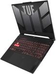 ASUS TUF Gaming A15 Gaming Laptop, 15.6” FHD 144Hz, 100% sRGB Display, GeForce RTX 4050, AMD Ryzen 7 7435HS, 16GB DDR5, 512GB PCIe SSD, Wi-Fi 6, Windows 11, FA507NUR-AS73