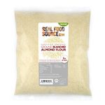 RealFoodSource Certified Organic Blanched Ground Almond Flour Low Carb/GF/Paleo Baking(1KG)