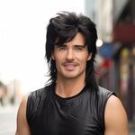 BERRYLION Mullet wig|Adult Funny Wigs for Men|Pop Rock Wig|Joe Dirt Wig for 70s|80s Wig (Black)