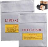 KUBDPQOR Lipo Bag, 2 Superior Silve