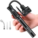 Panaride Mini Bike Pump – Compact Bicycle Tire Inflator, Hand Air Pump with Dual Presta & Schrader Valves, High-Pressure 100 PSI, Lightweight & Portable, Includes Frame Mount.