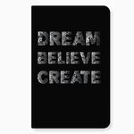 FACTOR NOTES A5 Notebook: Ruled | 90 GSM | 160 Pages (Dream Believe)