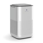 Medify Air MA-15 Air Purifier with H13 True HEPA Filter | 330 sq ft Coverage | for Allergens, Wildfire Smoke, Dust, Odors, Pollen, Pet Dander | Quiet 99.9% Removal to 0.1 Microns | Silver, 1-Pack