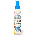 Miss Mouths Messy Eater Stain Treater Spray-Fabric Remover for Spots on Clothes, Underwear, Carpets, Linens, Laundry, Grease All color Stain Remover Fabric, Denim, Down, Jacket, Strip 120ML (PACK 1)