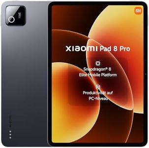 XIAOMI Pad 8 Pro Tablet 11,2 Zoll, 8GB RAM + 256GB Speicher, Snapdragon® 8 Elite Mobile Platform, 9200mAh Akku, 144Hz Display, HyperAI, Grau, 3 Jahre Garantie