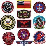 11 Pieces Top Gun Iron-on Patches U