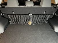 Rear Envelope Style Trunk Mesh Cargo Net for Kia Seltos LX S EX SX 2021 2022 - Premium Trunk Organizer and Storage - Luggage Net for Crossover - Best Car Organizer for Kia Seltos