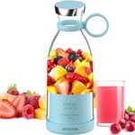 SHAYONAM Portable Blender, USB Rechargeable Mini Juicer Blender, Electric Juicer Bottle Blender Grinder Mixer, Personal Size Blender for Juices, Shakes and Smoothies, Fruit Juicer Machine/*-