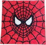 LUXAPE Spiderman Rug - Handmade Tufted Rug - Handmade & Premium- 28in (70cm) - Hypebeast Rug - Anime Rug - Spiderman Area Rug - Spiderman Room Decor - Luxape Spiderman Rugs
