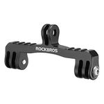 ROCKBROS Bike Computer Combo Mount Adapter,Compatible with Gopro Light Expand Mount Holder Adapter,Bike Computer Extend Mount