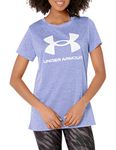 Under Armour Women's Tech Twist Big Logo Short Sleeve T-Shirt