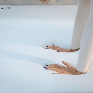 Panda Gel Memory Foam Bamboo Mattress Topper, UK Double – 5cm, Medium Firm, Orthopaedic Support