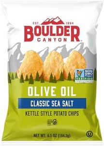 Boulder Canyon Olive Oil Kettle Chips, Classic Sea Salt, 6.5 oz