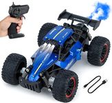 Zest 4 Toyz Remote Control Car Toy for Kids 2WD High Speed RC Car with Mist Spray Effect Type- C Rechargeable RC Drift Car for Boys and Girls Age 3+ (Blue)