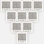 Homeland Goods 10 Ozone Plates for Alpine Ecoquest Living Air Purifiers