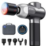 Massage Gun with Heat and Cold Therapy, BOB AND BRAD C2 Pro Deep Tissue Massager Gun with Heat, Professional Massage Gun for Home Gym Office Workout Recovery Pain Soreness Relief, Gift for Men Women