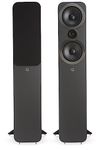 Q ACOUSTICS 3050i Floor Standing Speakers Pair Graphite Grey - 2-way Reflex Enclosure, Bass Driver: 2 x 165 mm (6.5 in), Tweeter: 22 mm (0.9 in) - Tall Stereo/Surround Sound