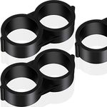 Pinolex® 1/2 Inch 16mm Accessories Drip Online Lateral Tubing End Irrigation Cap Black for Garden Greenhouse, Flower Bed, Lawn Supplies (Pack of 10)