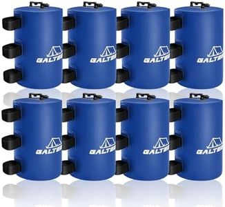 GALTEED Canopy Water Weights Bag,176LBS Tent Weights Set of 8 Canopy Leg Weights for Pop Up Canopy,Canopies,Tent,Gazebo,Blue,10L/PC