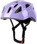 Atphfety Kids Bike Helmet,2 Sizes Adjustable for Youth Child Boys & Girls Ages 3-5-8-14,Ventilation and Multi-Sport for Bicycle Scooter Skate (Light Purple, M: 54-58 cm / 21.3"-22.8")