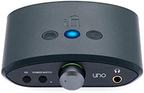 iFi uno - DAC & Headphone AMP - USB-C Input - Improve Lacklustre Audio - Streaming/Gaming/Music Modes Adjust Sound to Suit You - 32-bit/384kHz/DSD256/MQA - Windows/MAC/Smart Device/Active Speakers