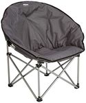 Vango Lunar Camping Chair [Amazon Exclusive], Padded Portable Saucer Shape Folding Chair for Camping, Garden, Fishing