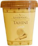 Gourmade Soulful Snacking Tahini Paste For Cooking Made With Natural Sesame Seeds Hummus,500G|Tahina Sesame Paste|Salad Dressing|Dips & Cooking|Sesame Cooking Paste Sauce|Dips Sauce|Mezze Platter