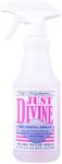 Chris Christensen Just Divine Dog Brushing Spray, Groom Like a Professional, Prevents Brushing Damage, Light Detangler, Ready to Use, All Coat Types, Made in USA, 16oz