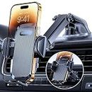 Miracase Car Phone Mount, [Upgraded Strong Military Grade Suction Cup] Long Arm Phone Holder for Car Dashboard Windshield Vent, Hands Free Cell Phone Holder Compatible with All Mobile Phones