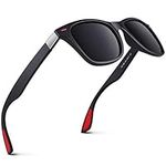 GQUEEN Polarised Sunglasses Mens Womens Lightweight TR90 Frame 100% UV400 Protection