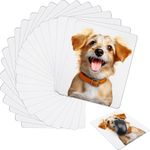 100 Pack Sublimation Mouse Pads Blank Bulk White Mouse Pad for Heat Press Printing Non Slip Rectangular Vinyl Mousepad Sublimation Blank for DIY Projects Supplies