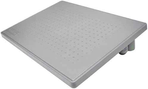 Kensington Ergonomic Foot Rest - Improve Posture, Circulation and Back and Leg Comfort with SmartFit SoleMate Foot Rest for Home Office, Under Desk (K50416EU), Grey