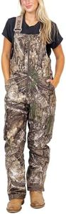 Realtree Women's APX Camo Hunting Insulated Midweight Super Warm Bibs Coveralls, Medium