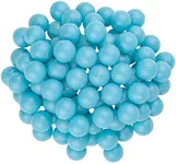 Fairly Odd Novelties 3/4" Mini Ping Pong/Table Tennis/Beer Pong Round Balls (100 Pack), 19mm, Blue