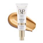 Marcelle BB Cream Golden Glow, Universal Shade, Tinted Moisturizer, Skin Enhancer, Illuminator, Beauty Balm, Non-Comedogenic, Paraben-Free, Oil-Free, Hypoallergenic, Cruelty-Free, 45 mL