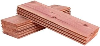 Homode Cedar Closet Liner Planks, Set of 8 Cedar Drawer Liners, Tongue and Groove, Aromatic Cedar Wood Panels for Clothes Storage, 11.5 x 4 x 0.4 Inches