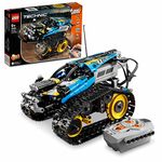 LEGO 42095 Technic Remote-Controlled Tracked Stunt Racer Toy, 2 in 1 Race Car Model with Power Functions Motor Building Set, Racing Vehicles Collection