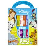 Disney: Lion King, Moana, and more! - Best Friends My First Library Board Book Block 12-Book Set - PI Kids