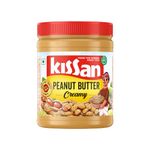 Kissan Creamy Peanut Butter | High Protein Unsweetened Peanut Butter| With Perfectly Roasted Peanuts | Natural Peanut Butter | Gluten Free, 920 g