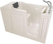 American Standard 2848.109.SRL Gelcoat Soaking 28"x48" Right Side Door Walk-In Bathtub in Linen