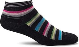 Sockwell Women's Sport Ease Bunion Relief Sock, Black - M/L