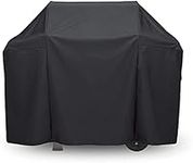 GFTIME 7130 Grill Cover for Weber Genesis II 3 Burner Grill and Genesis 300 Series, Heavy Duty 58 Inches BBQ Grill Cover for Weber Genesis 310/ Genesis 330/ Genesis II 310 (147L x 63W x 113H CM)