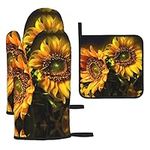 Orange Sunflower Wallpaper Heat and