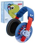 Vanderfields Baby Ear Protection Noise Cancelling Headphones for Babies, Toddlers, Infants 3 months to 2 years,Dino Rexy