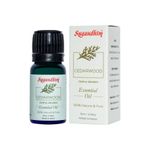 Sugandhim Cedarwood Essential Oil, 1 x 10ml, Steam Distilled, Aromatherapy, 100% Pure, Natural & Undiluted, Organic, Aroma Diffuser, Blend With Carrier Oil To Apply On Skin, Purifies Skin