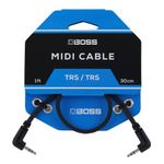 BOSS BCC-1-3535 – 1ft / 30cm – Space-saving 3.5mm TRS MIDI Cable – provides premium connectivity pedals